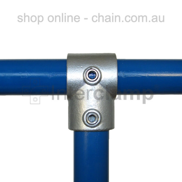 Short T for 42mm or 48mm Galvanised Pipe by Interclamp