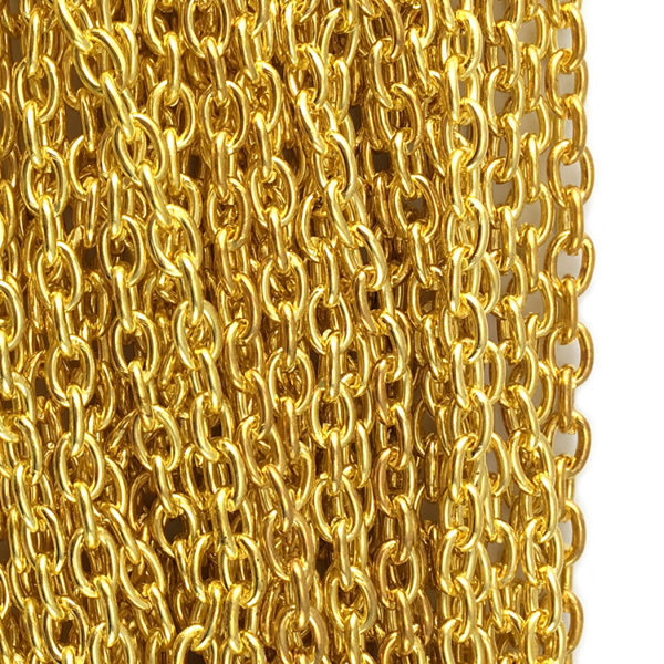 Trace Chain Gold Plate T150