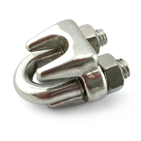 Cable clamp stainless steel