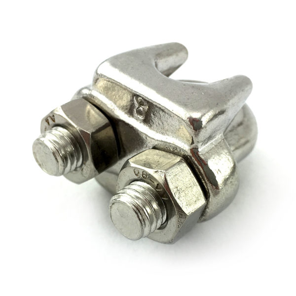 Cable clamp stainless steel