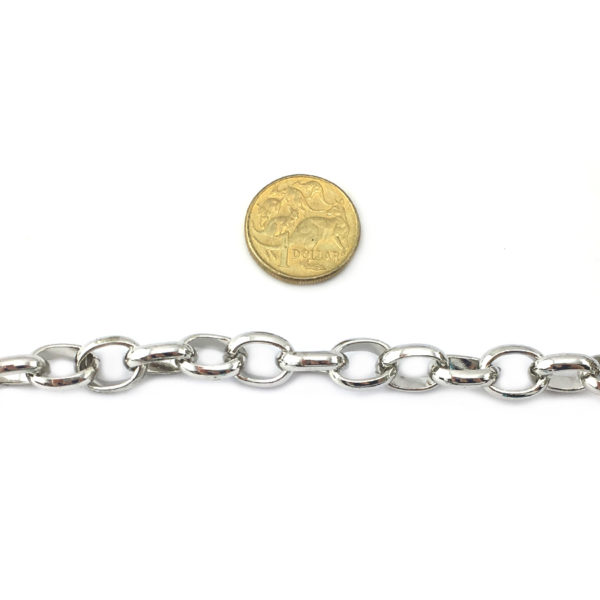 Box Chain, also known as Belcher Chain 12x15mm