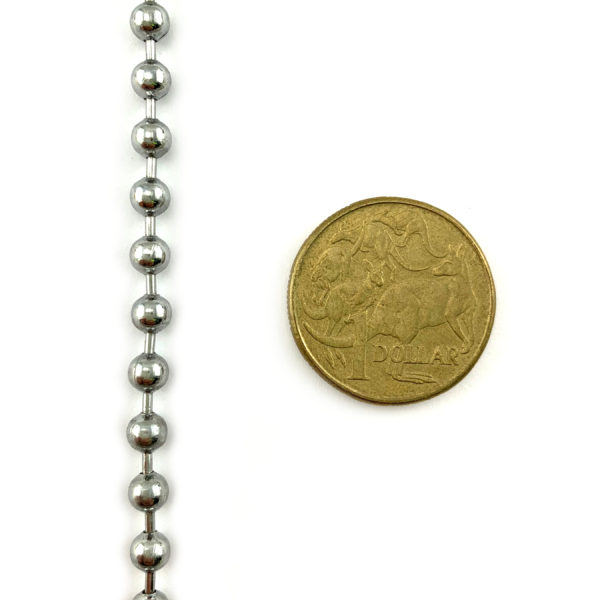 Ball chain chrome 4.5mm