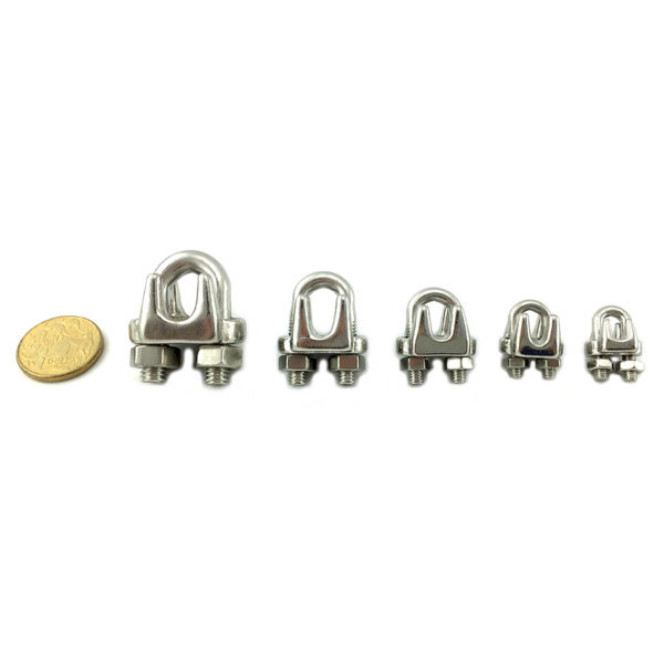 Cable Clamps in Stainless Steel