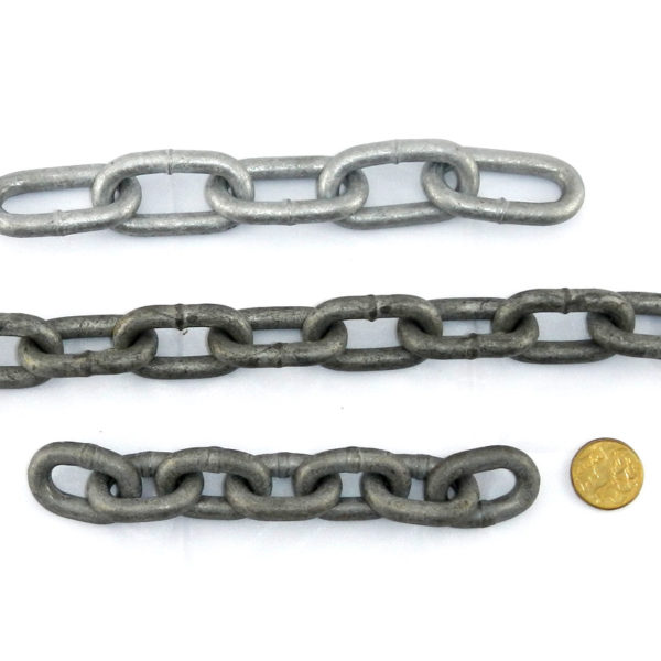 Welded Link Chain Galvanised