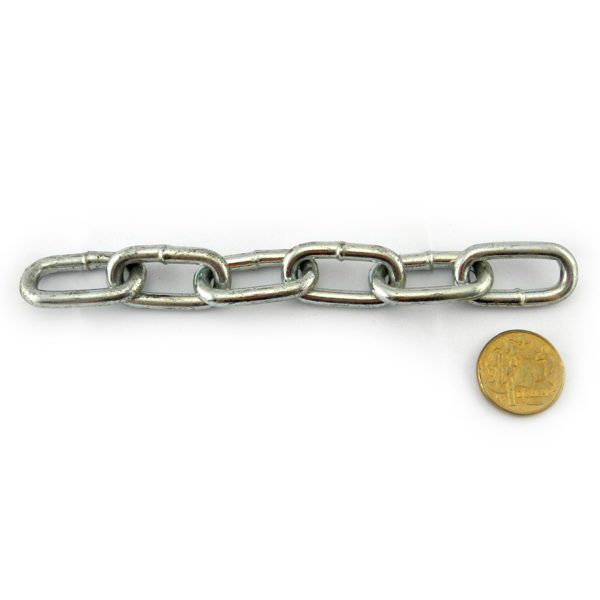 Welded chain in zinc 5mm