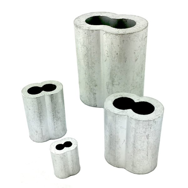 Aluminium sleeves, Aluminium swages