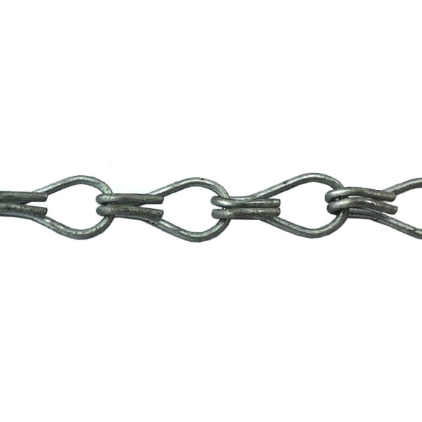 Double Jack Chain Galvanised