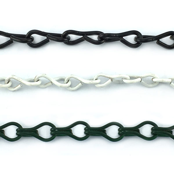 Jack Chain Powder Coated Black Green white