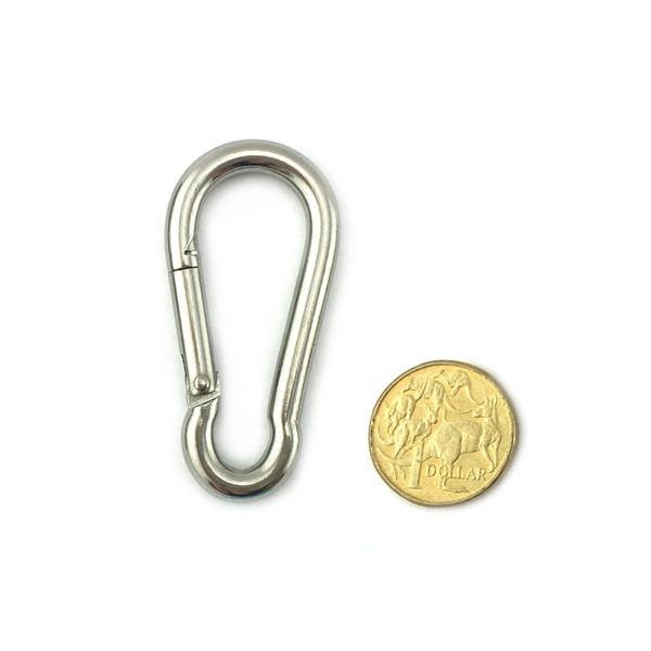 Snap Hook Stainless Steel 6mm