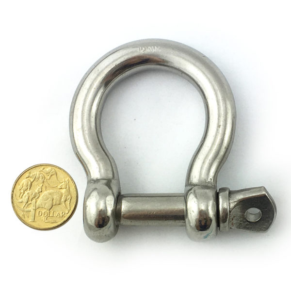 Bow Shackle Stainless Steel 12mm