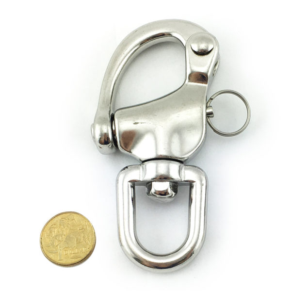 Snap Shackle Stainless Steel 12mm