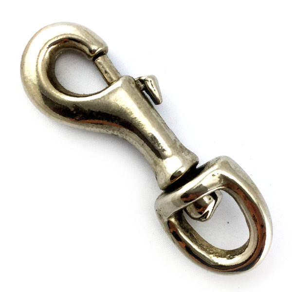 Round Swivel Eye Bolt Snap Hook Nickel Plated