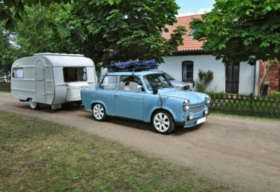 Towing a Caravan