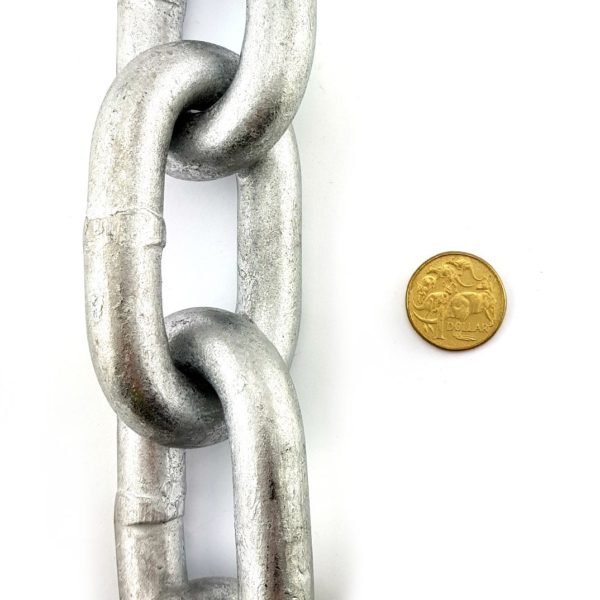 Welded Link Chain - Galvanised - 16mm