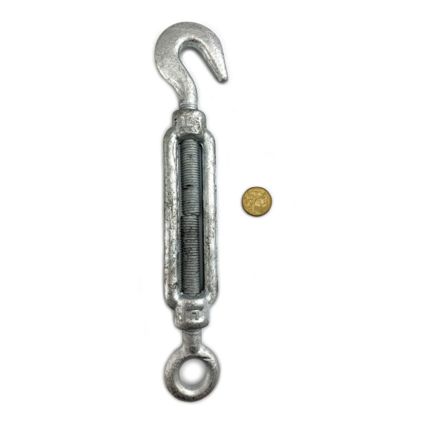 16mm hook eye turnbuckle galvanised