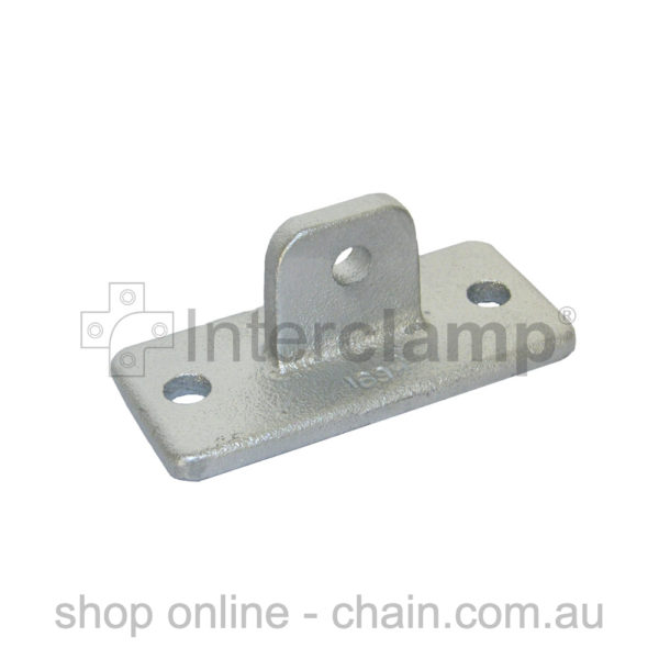 Swivel Base Flange for 42mm or 48mm Galvanised Pipe. Interclamp