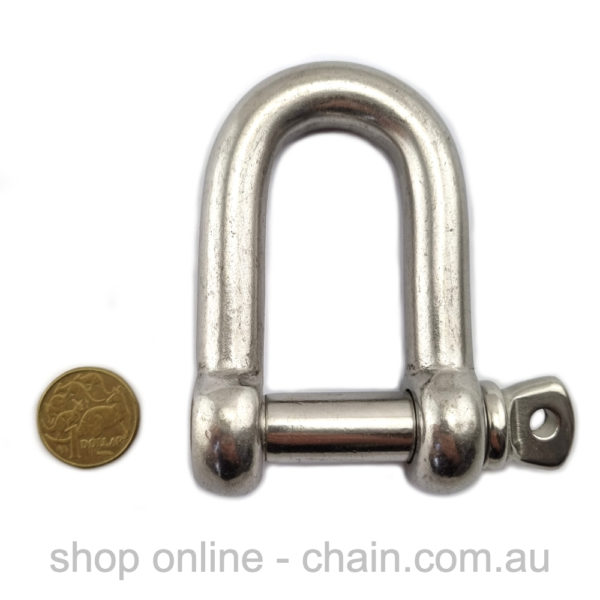 D Shackle - Stainless Steel - 16mm