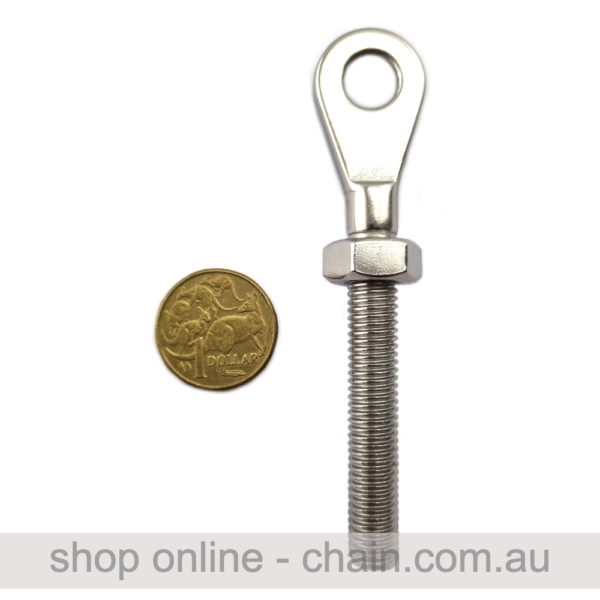 Eye Terminal - Stainless Steel - Threaded - 10mm