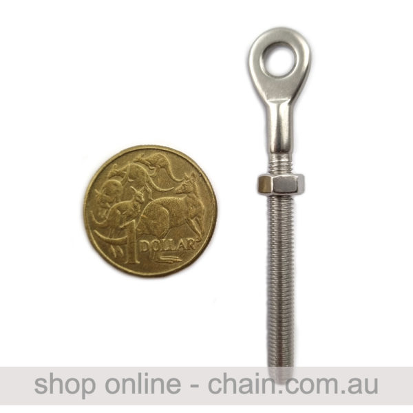 Eye Terminal - Stainless Steel - Threaded - 5mm